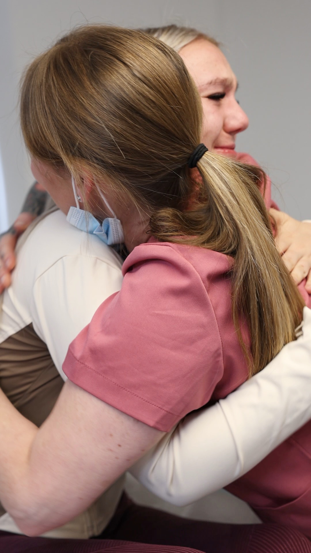 Trained CleftInject specialist working with a patient